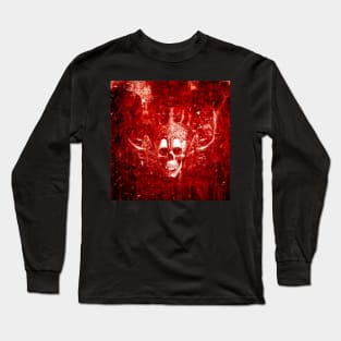 Volcano Skull Long Sleeve T-Shirt